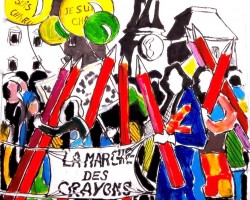 « La Marche des Crayons », clip lanceur d&rsquo;alerte contre l&rsquo;oubli : plus de 120 000 vues YouTube / Facebook